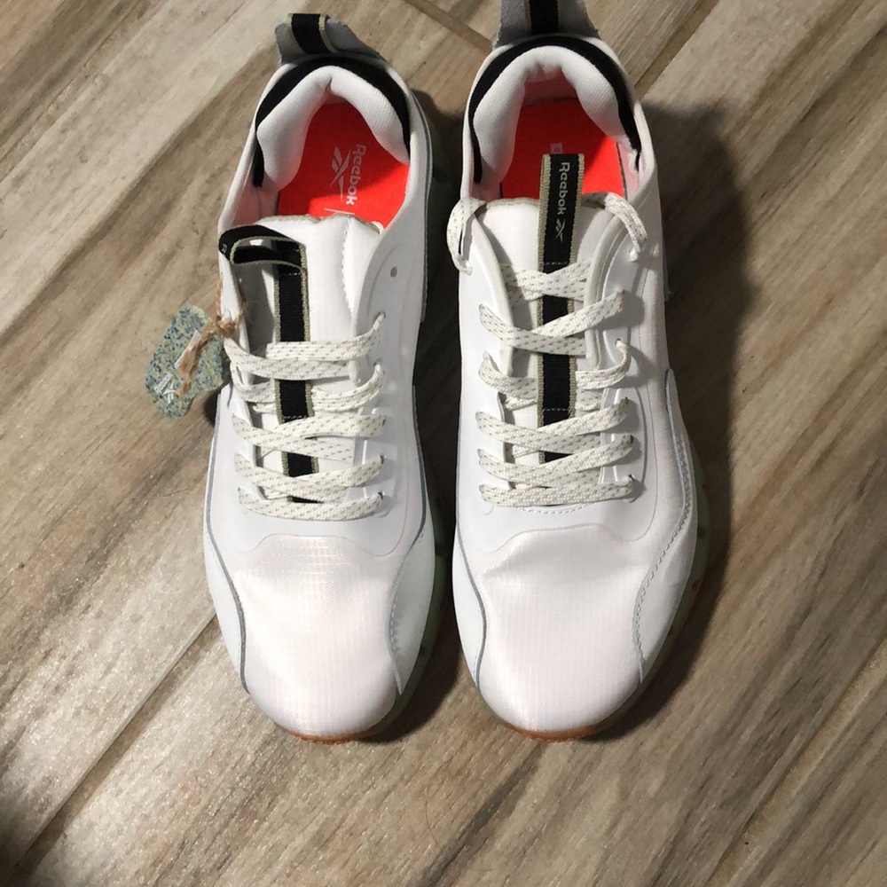 REEBOK ZIG DYNAMICA WHITE/LT GREEN - Picture 3 of 8